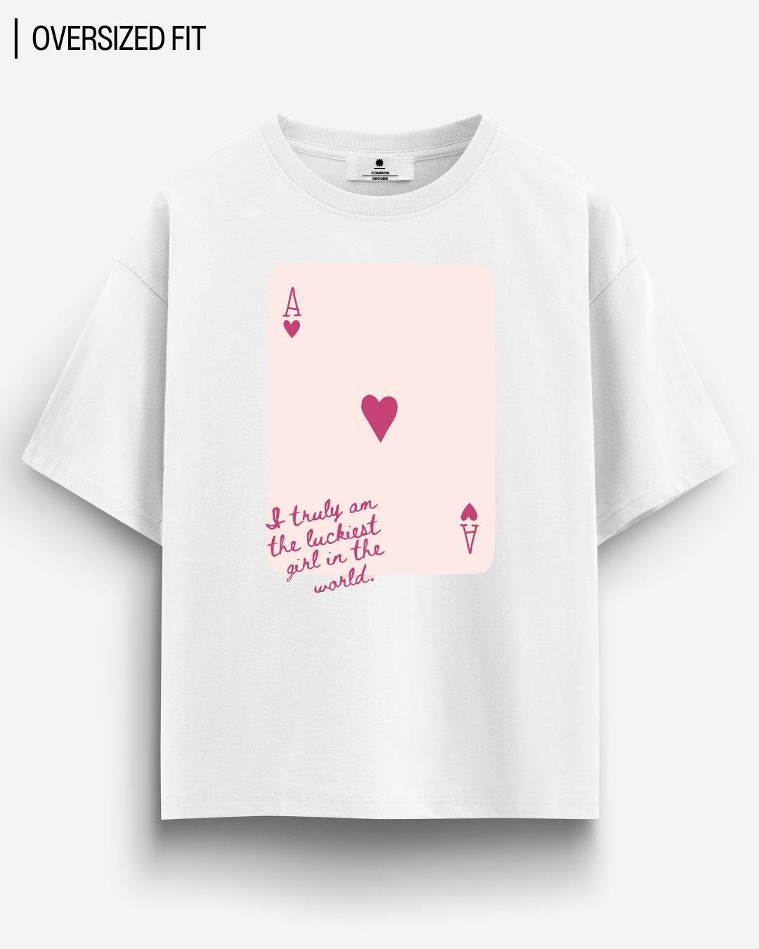 LUCKIEST OVERSIZED T - SHIRT - COMMONGROUND