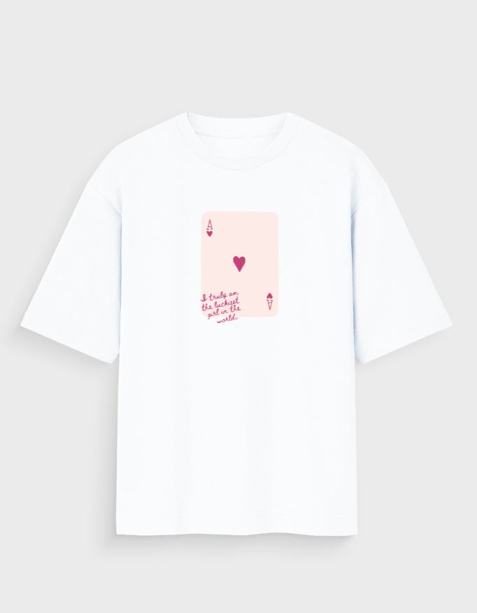 LUCKIEST OVERSIZED T - SHIRT - COMMONGROUND