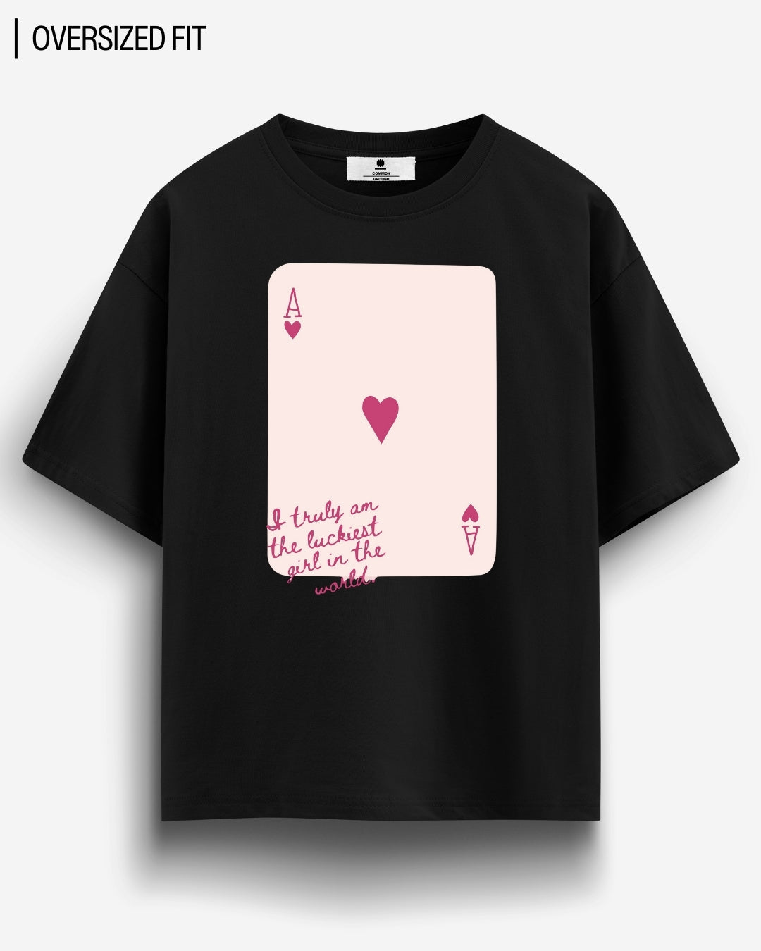 LUCKIEST OVERSIZED T - SHIRT - COMMONGROUND