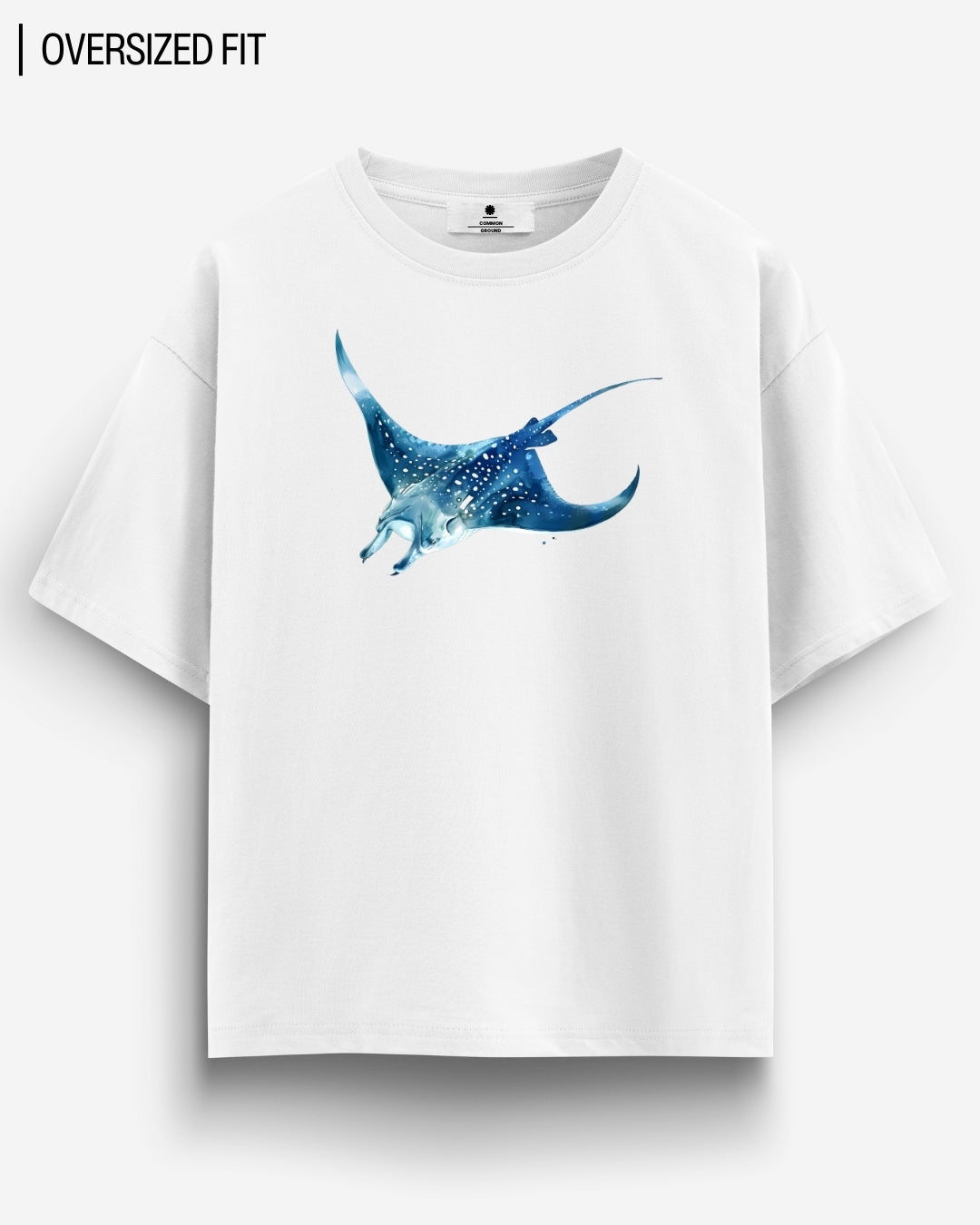 MANTA RAY OVERSIZED T - SHIRT - COMMONGROUND