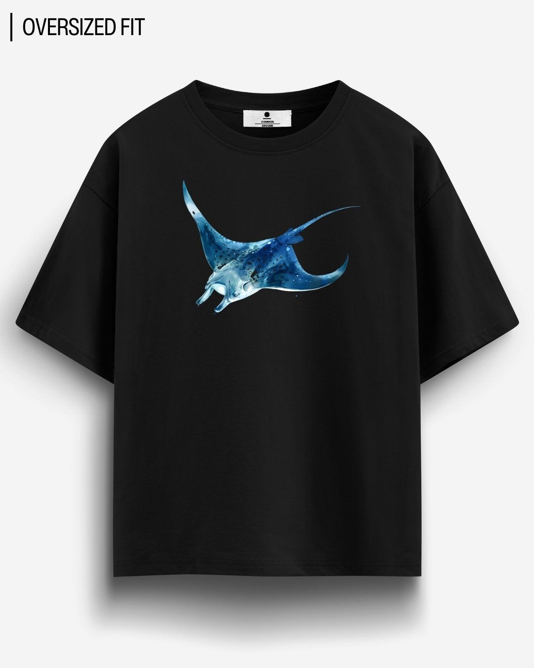 MANTA RAY OVERSIZED T - SHIRT - COMMONGROUND