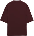MAROON TERRY OVERSIZED T - SHIRT - COMMONGROUND