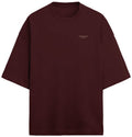 MAROON TERRY OVERSIZED T - SHIRT - COMMONGROUND