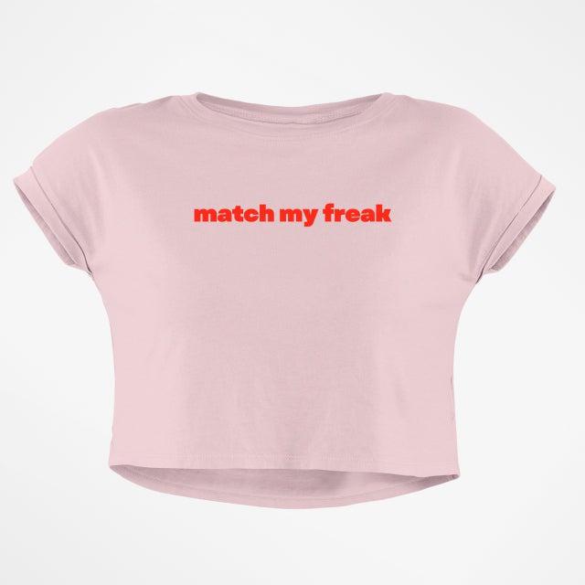 MATCH MY FREAK CROP TOP - COMMONGROUND