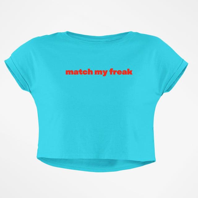 MATCH MY FREAK CROP TOP - COMMONGROUND