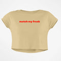 MATCH MY FREAK CROP TOP - COMMONGROUND