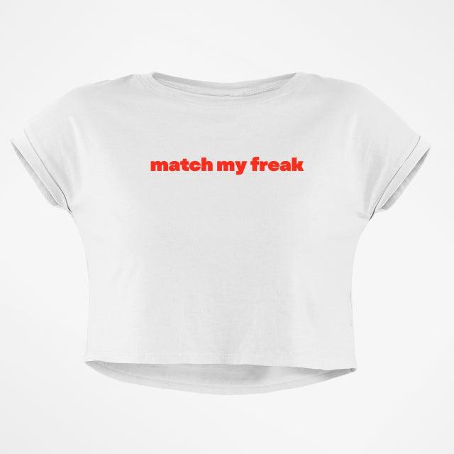 MATCH MY FREAK CROP TOP - COMMONGROUND