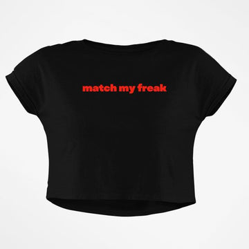 MATCH MY FREAK CROP TOP - COMMONGROUND