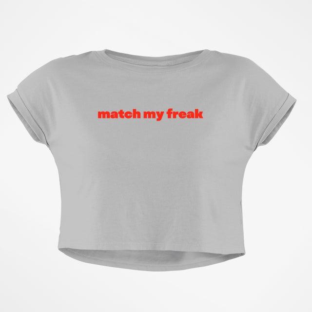 MATCH MY FREAK CROP TOP - COMMONGROUND