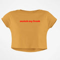 MATCH MY FREAK CROP TOP - COMMONGROUND