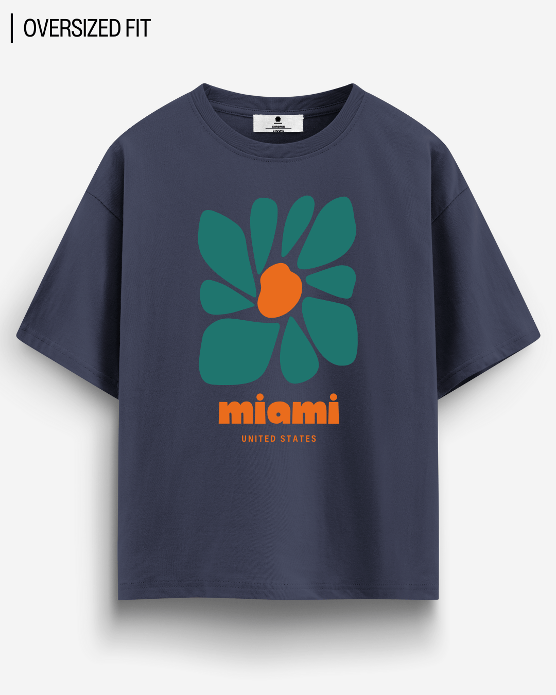 MIAMI OVERSIZED T - SHIRT - COMMONGROUND
