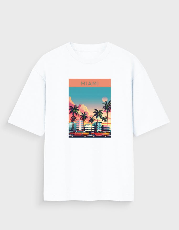 MIAMI SKY OVERSIZED T - SHIRT - COMMONGROUND