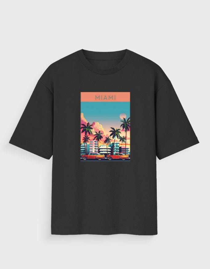 MIAMI SKY OVERSIZED T - SHIRT - COMMONGROUND