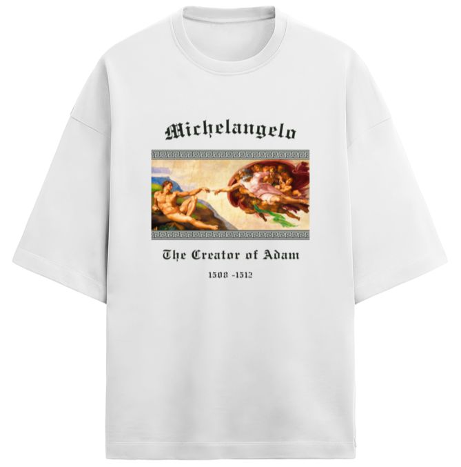 MICHELANGELO OVERSIZED T - SHIRT - COMMONGROUND