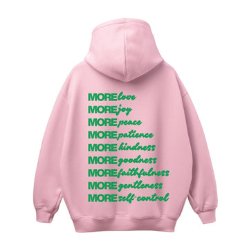 MORE LOVE MORE JOY OVERSIZED HOODIE - COMMONGROUND