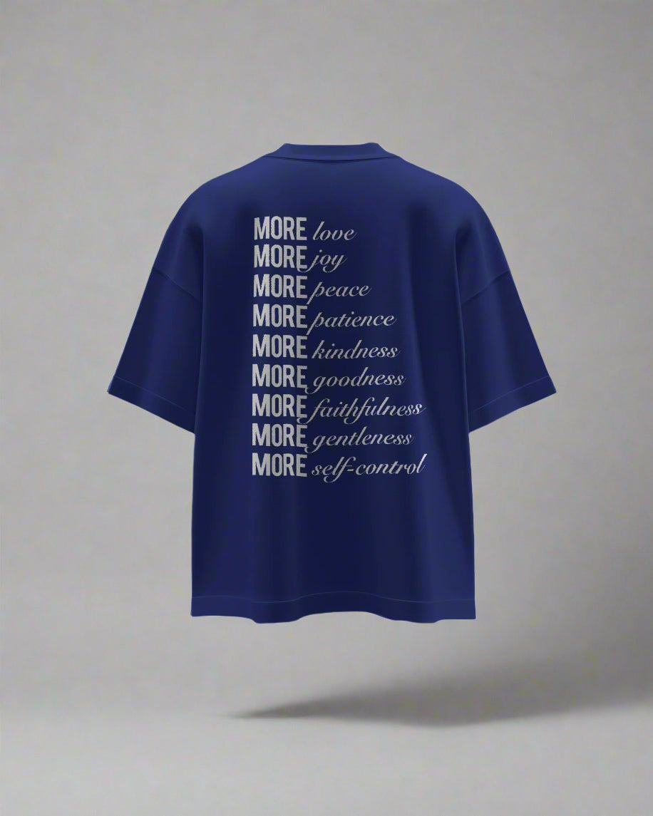 MORE LOVE MORE JOY OVERSIZED T - SHIRT - COMMONGROUND