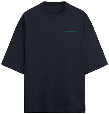 NAVY BLUE TERRY OVERSIZED T - SHIRT - COMMONGROUND