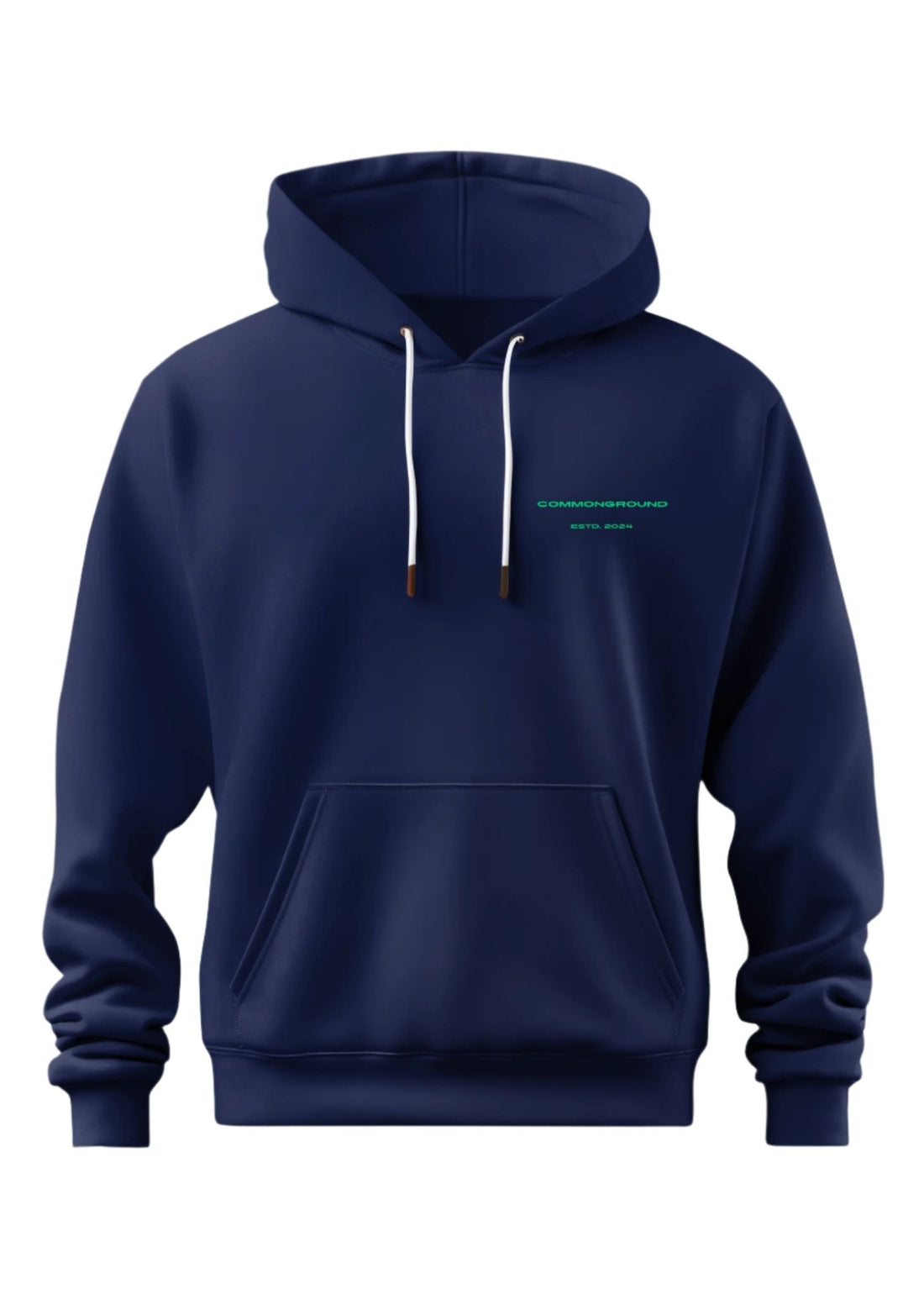 NAVY OVERSIZED HOODIE - COMMONGROUND
