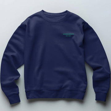 NAVY OVERSIZED SWEATSHIRT - COMMONGROUND