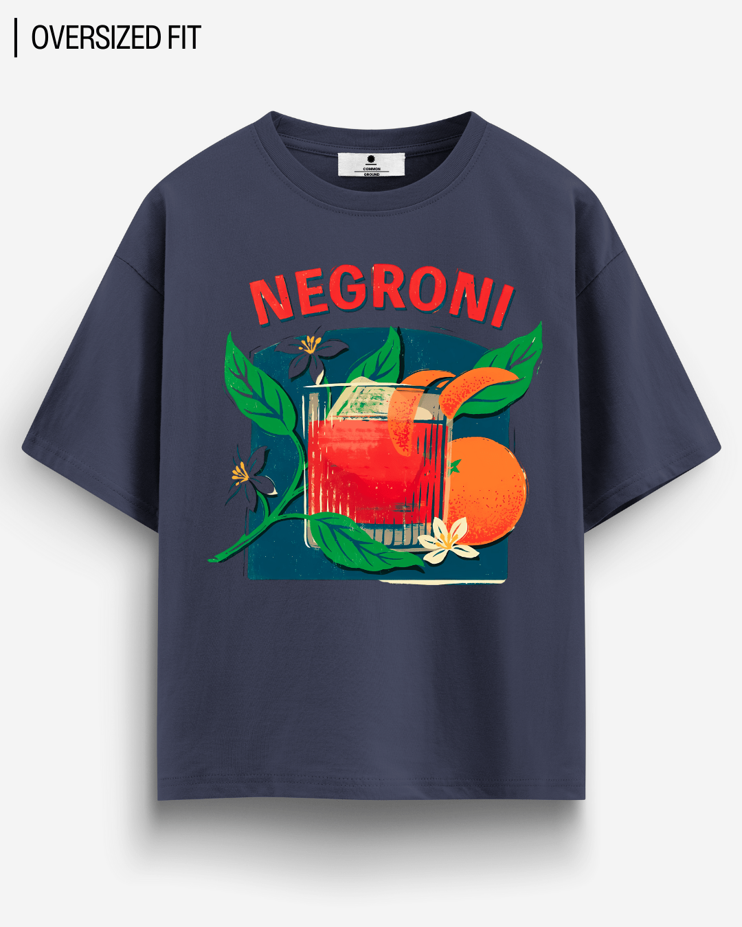 NEGRONI OVERSIZED T - SHIRT - COMMONGROUND