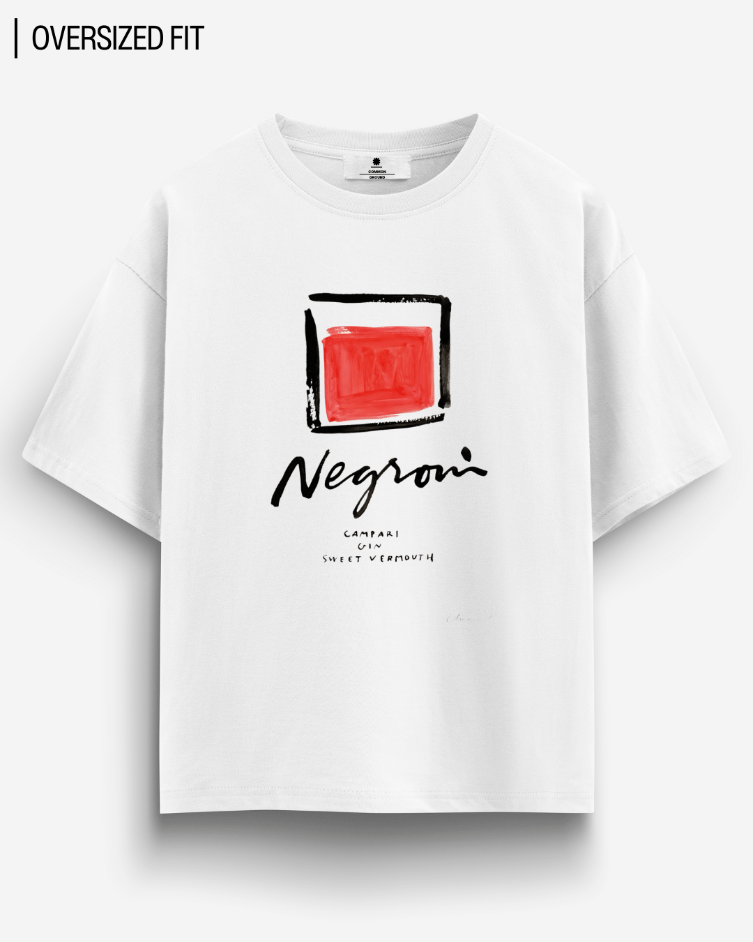 NEGRONI OVERSIZED T - SHIRT - COMMONGROUND