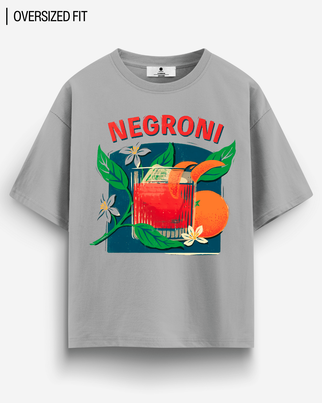 NEGRONI OVERSIZED T - SHIRT - COMMONGROUND