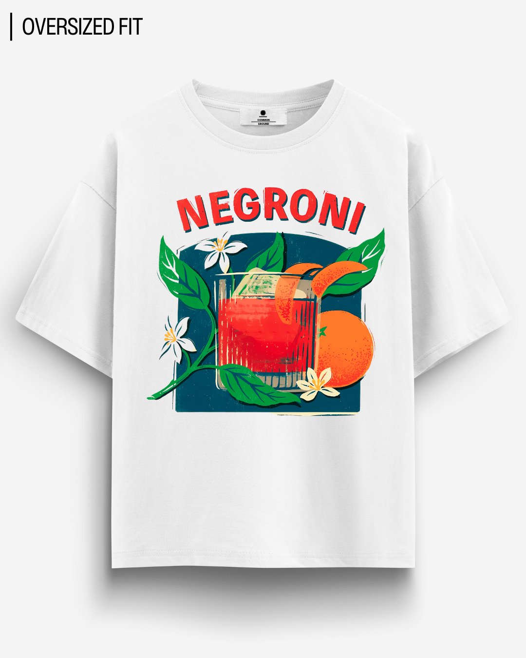 NEGRONI OVERSIZED T - SHIRT - COMMONGROUND