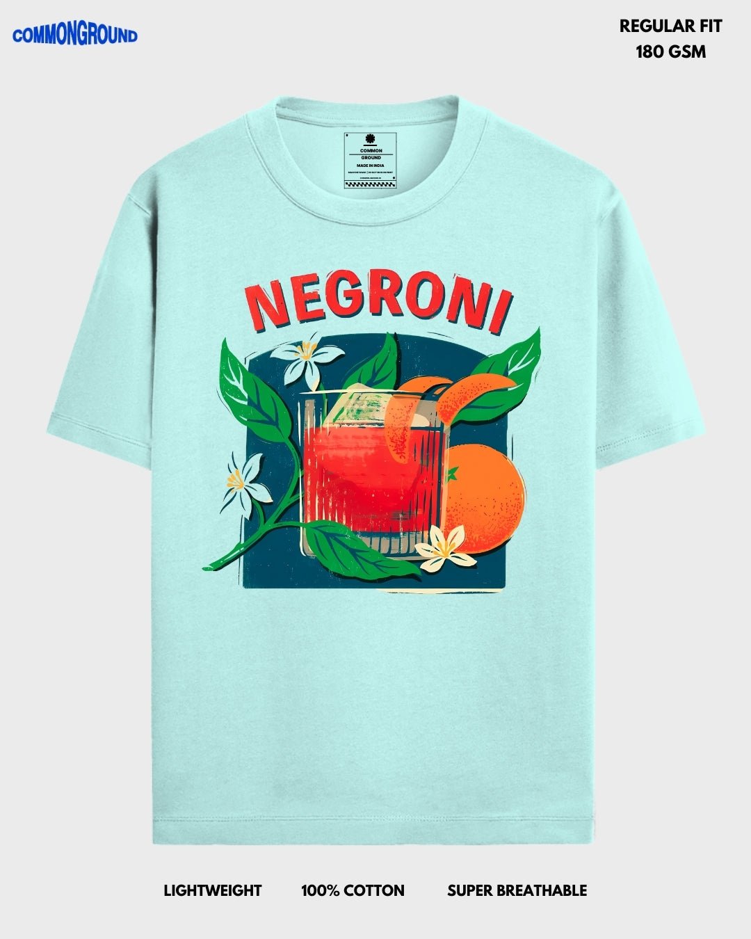 NEGRONI REGULAR T - SHIRT - COMMONGROUND