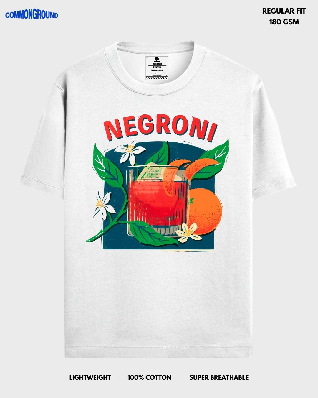 NEGRONI REGULAR T - SHIRT - COMMONGROUND