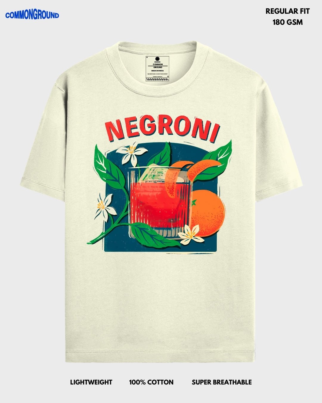 NEGRONI REGULAR T - SHIRT - COMMONGROUND