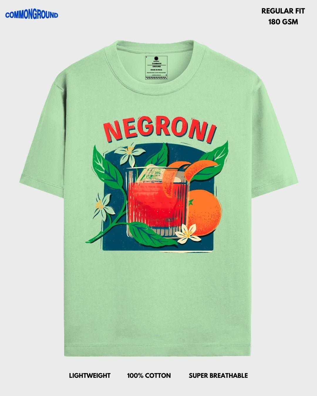 NEGRONI REGULAR T - SHIRT - COMMONGROUND