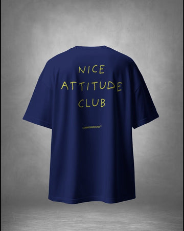 NICE ATTITUDE OVERSIZED T - SHIRT - COMMONGROUND