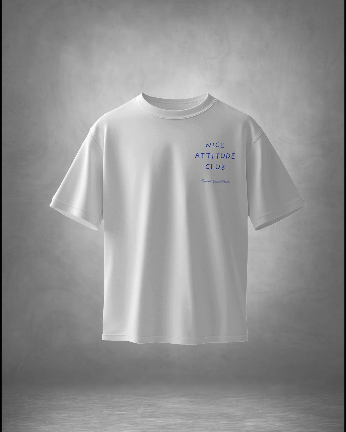 NICE ATTITUDE OVERSIZED T - SHIRT - COMMONGROUND