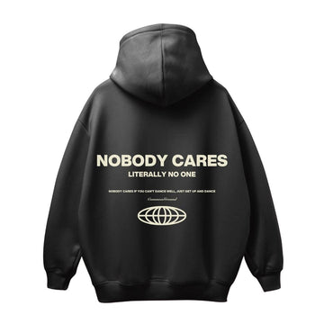NOBODY CARES OVERSIZED HOODIE - COMMONGROUND