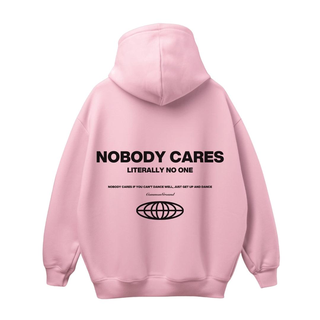 NOBODY CARES OVERSIZED HOODIE - COMMONGROUND