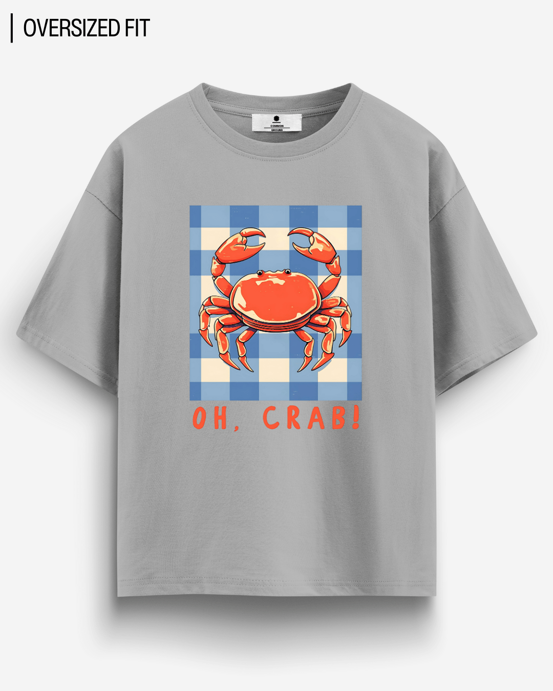 OH CRAB OVERSIZED T - SHIRT - COMMONGROUND