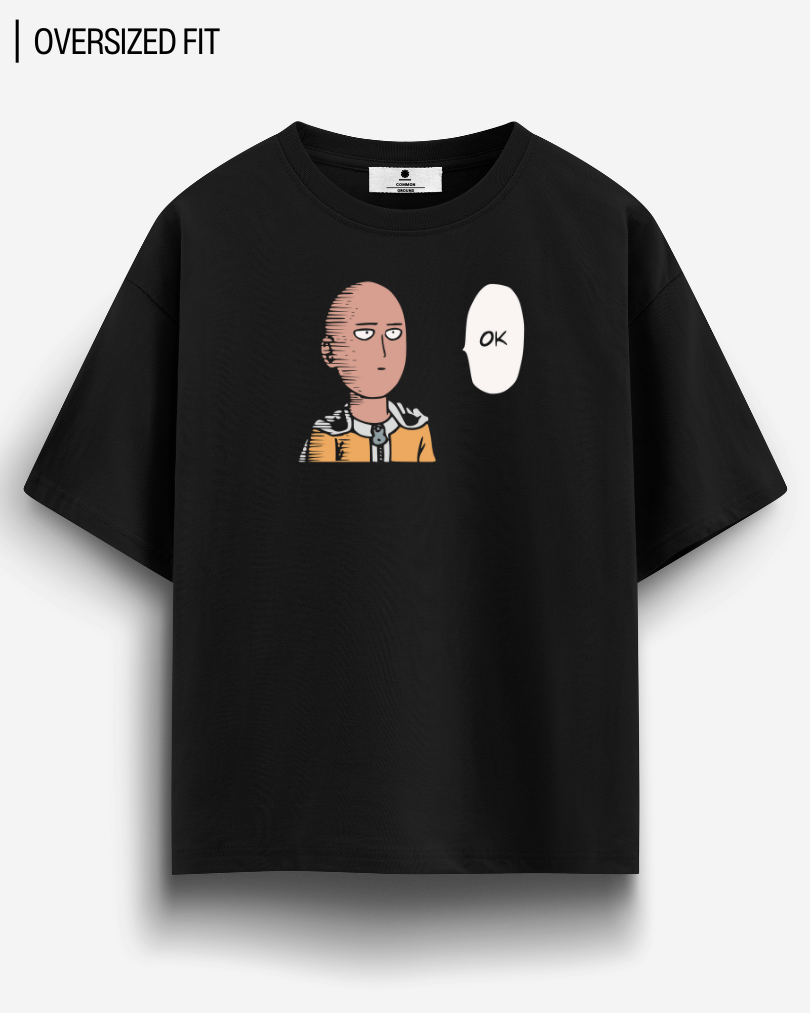 ONE PUNCH MAN OVERSIZED T - SHIRT - COMMONGROUND