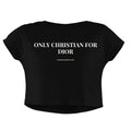 ONLY CHRISTIAN FOR DIOR CROP TOP - COMMONGROUND