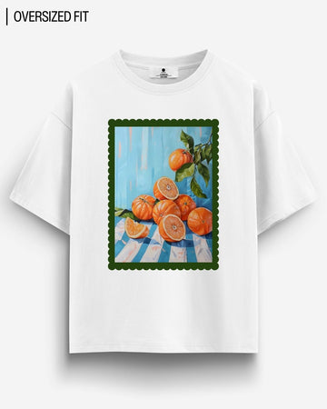 ORANGES OVERSIZED T - SHIRT - COMMONGROUND