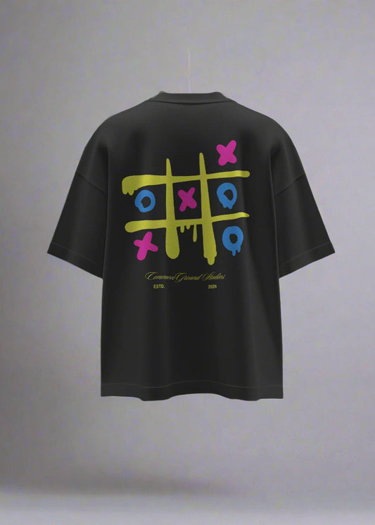 TIC TAC TOE OVERSIZED T-SHIRT