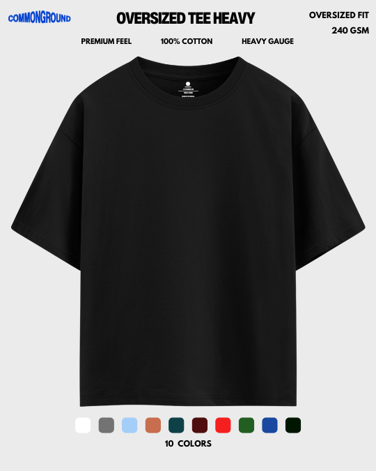 OVERSIZED T - SHIRT HEAVY - COMMONGROUND