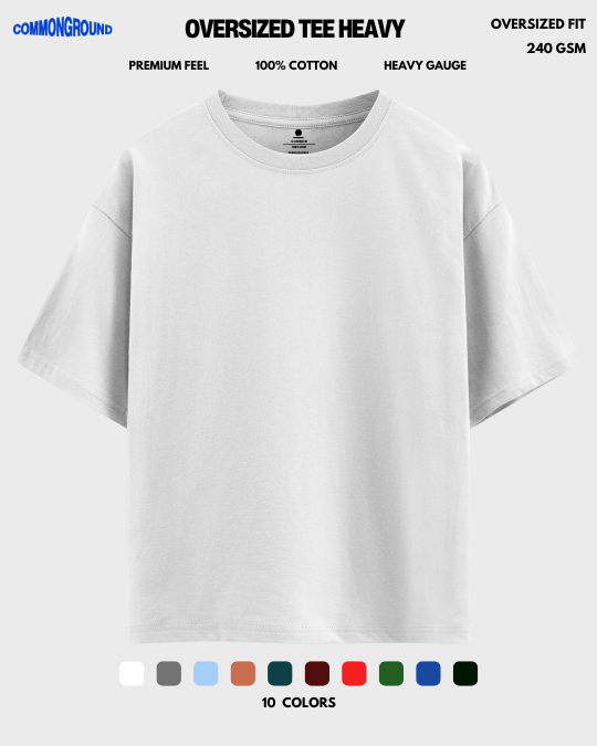 OVERSIZED T - SHIRT HEAVY - COMMONGROUND