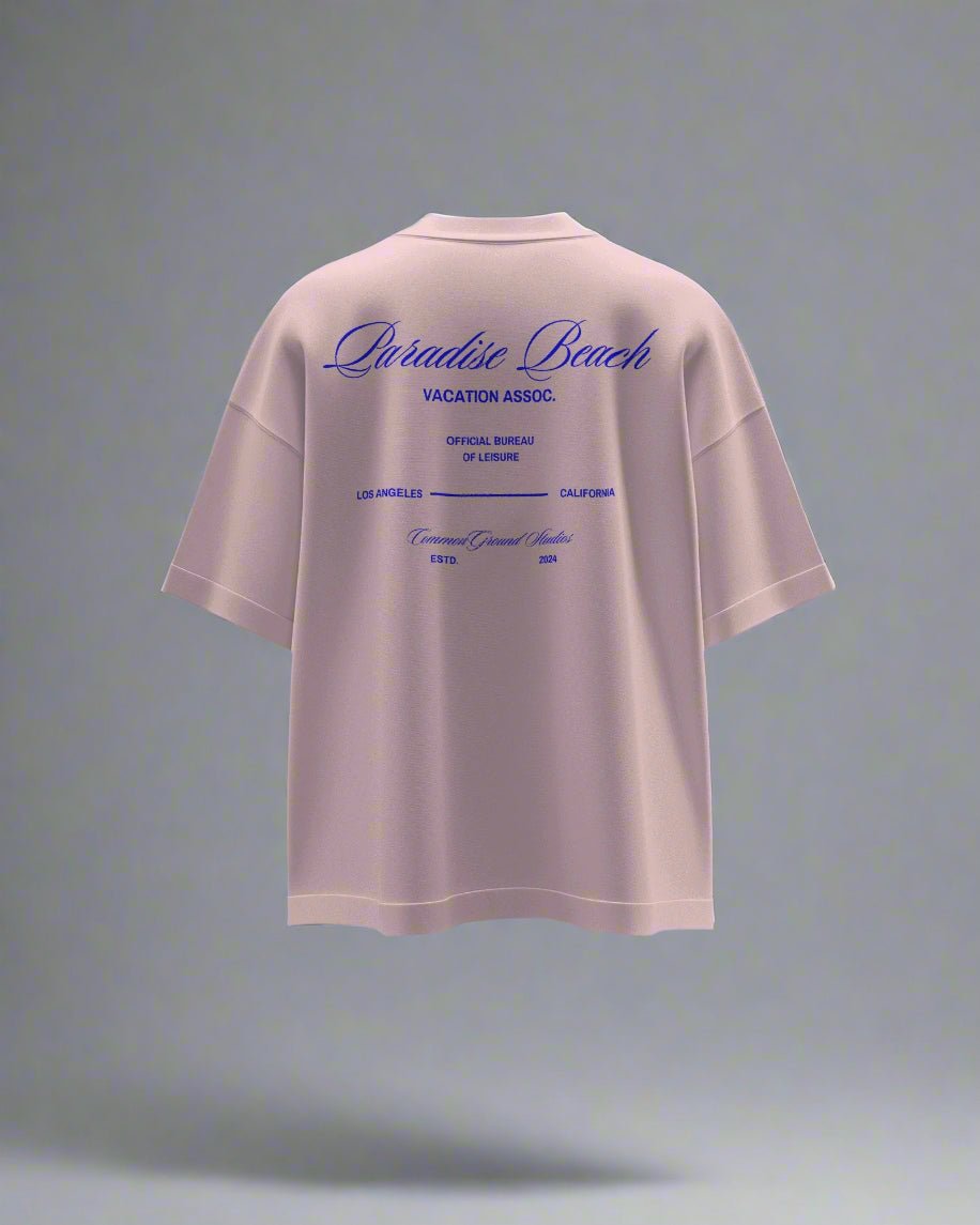 PARADISE BEACH OVERSIZED T - SHIRT - COMMONGROUND