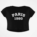 PARIS 1980 CROP TOP - COMMONGROUND