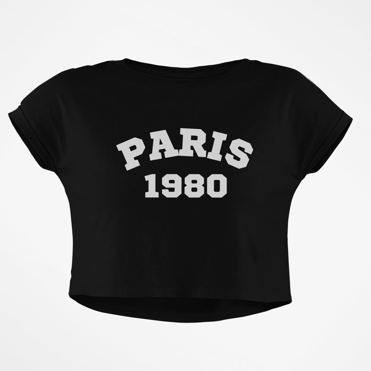 PARIS 1980 CROP TOP - COMMONGROUND