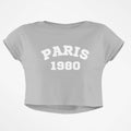 PARIS 1980 CROP TOP - COMMONGROUND