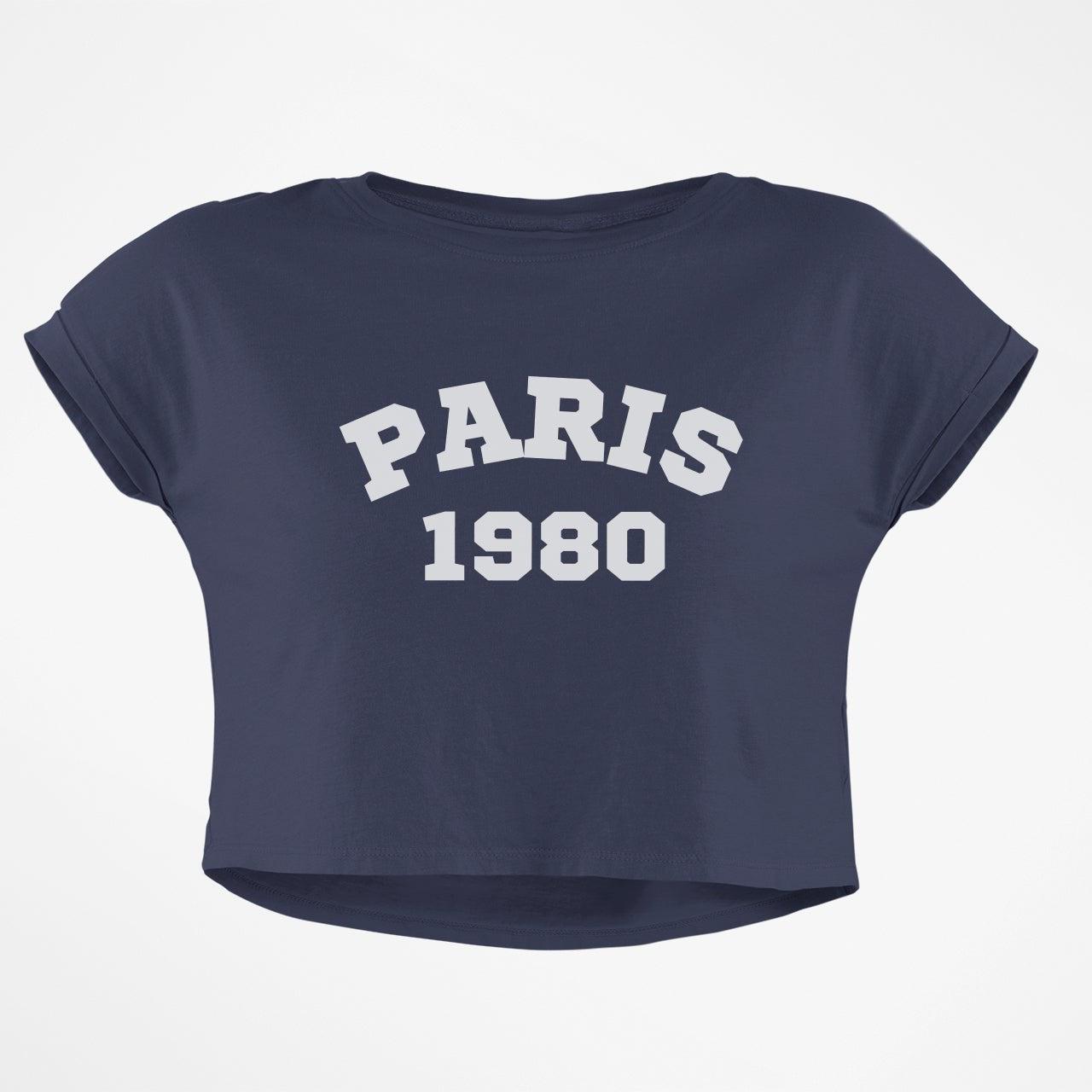 PARIS 1980 CROP TOP - COMMONGROUND