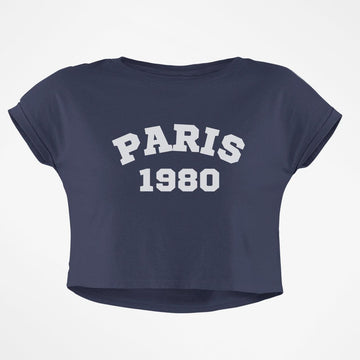 PARIS 1980 CROP TOP - COMMONGROUND