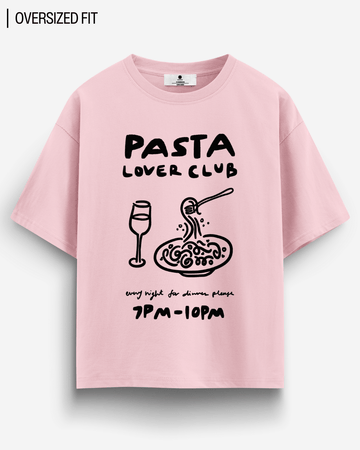 PASTA LOVER CLUB OVERSIZED T - SHIRT - COMMONGROUND