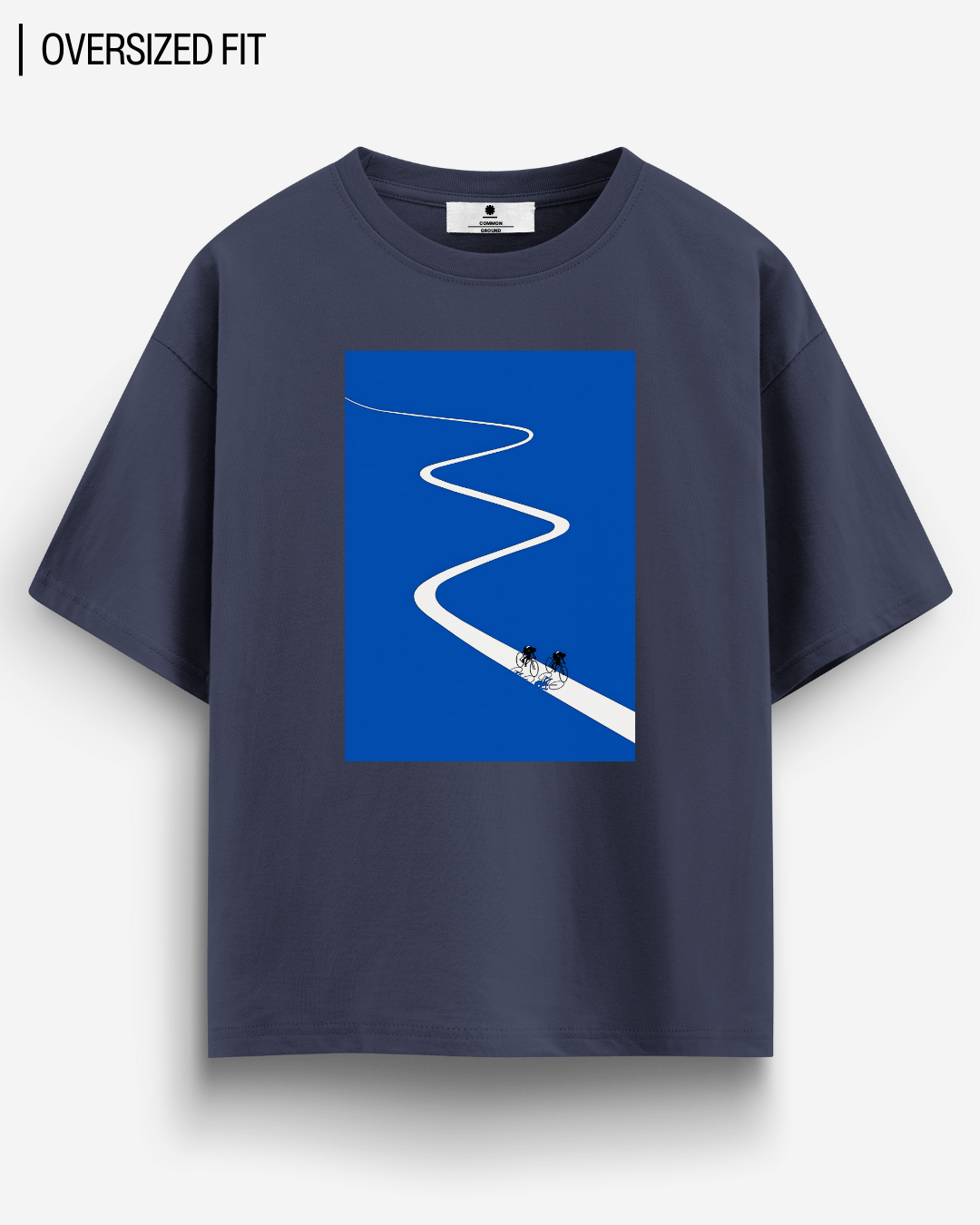 PATH LESS TRAVELLED OVERSIZED T - SHIRT - COMMONGROUND